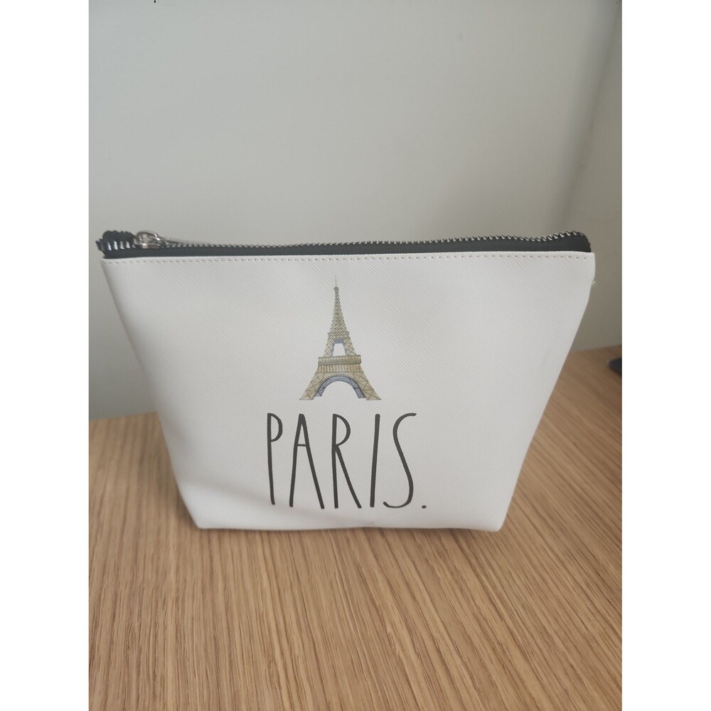 Rae Dunn Paris & Eiffel Tower Cosmetic Pouch NWT